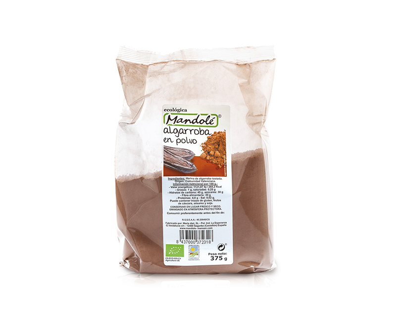 FARINA GARROFA MANDOLÉ PAQUET 375G