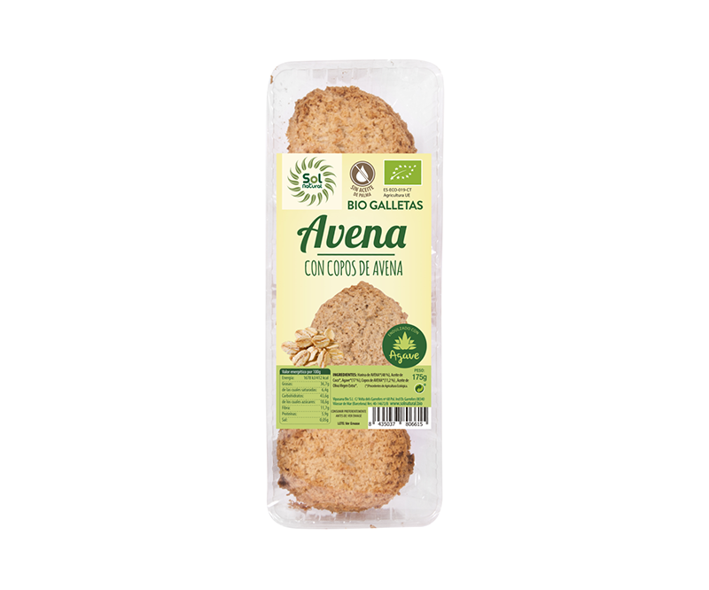 GALETES CIVADA I COCO SOL NATURAL 175G