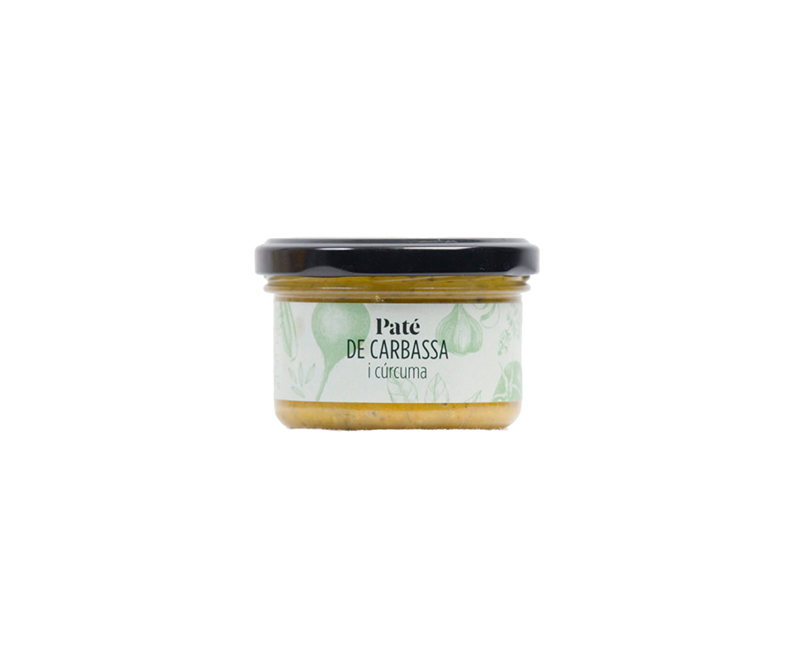 PATÉ CARBASSA I CÚRCUMA DE L'HORT 110G