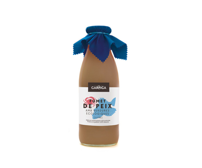FUMET DE PEIX AMB VERDURES CAN GARRIGA 1L