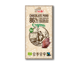 XOCOLATA NEGRA 86% SOLÉ 100G