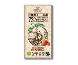 XOCOLATA NEGRA 73% AMETLLES SOLÉ 150G