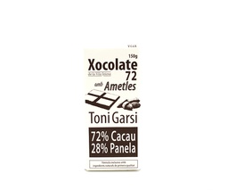 [P.X72A] XOCOLATA 72% I AMETLLA GARSI 150G