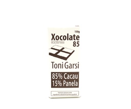 [P.X85] XOCOLATA 85% CACAU GARSI 150G